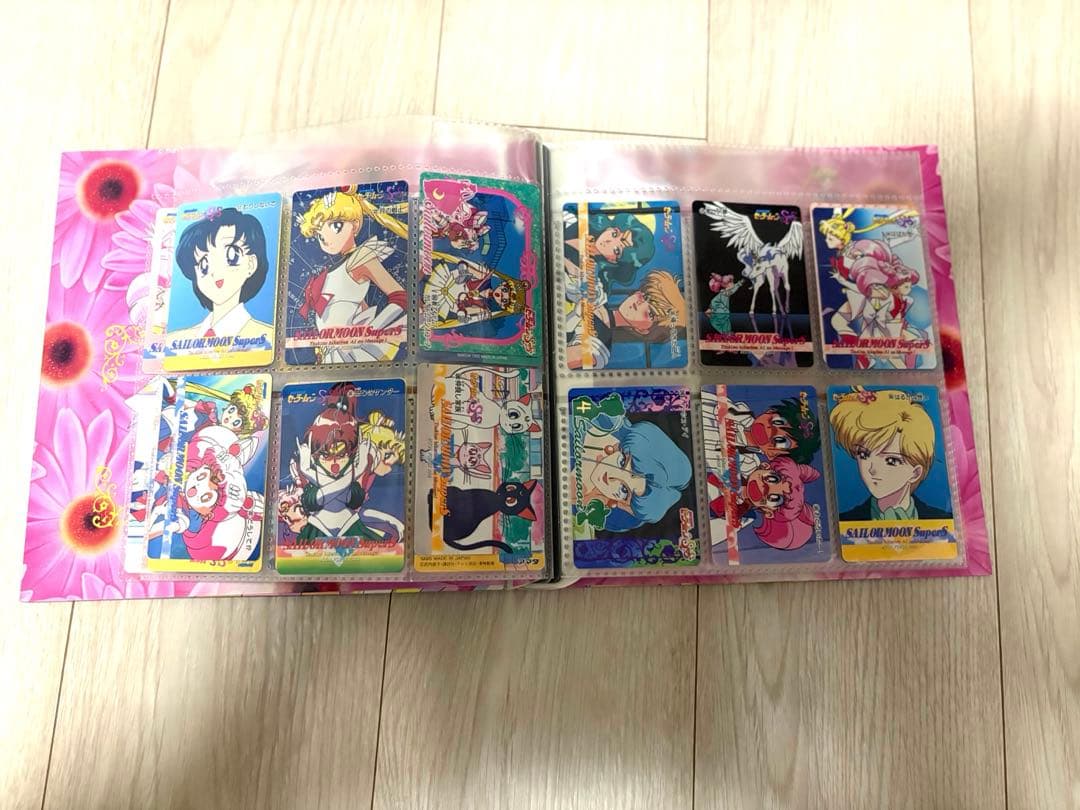 セーラームーン　カード　ファイル入り
