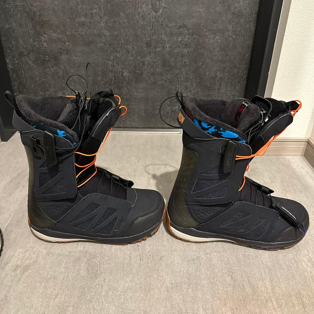 【ぽこ】SALOMON Hi-Fi WIDE 26.0cm スノボブーツ