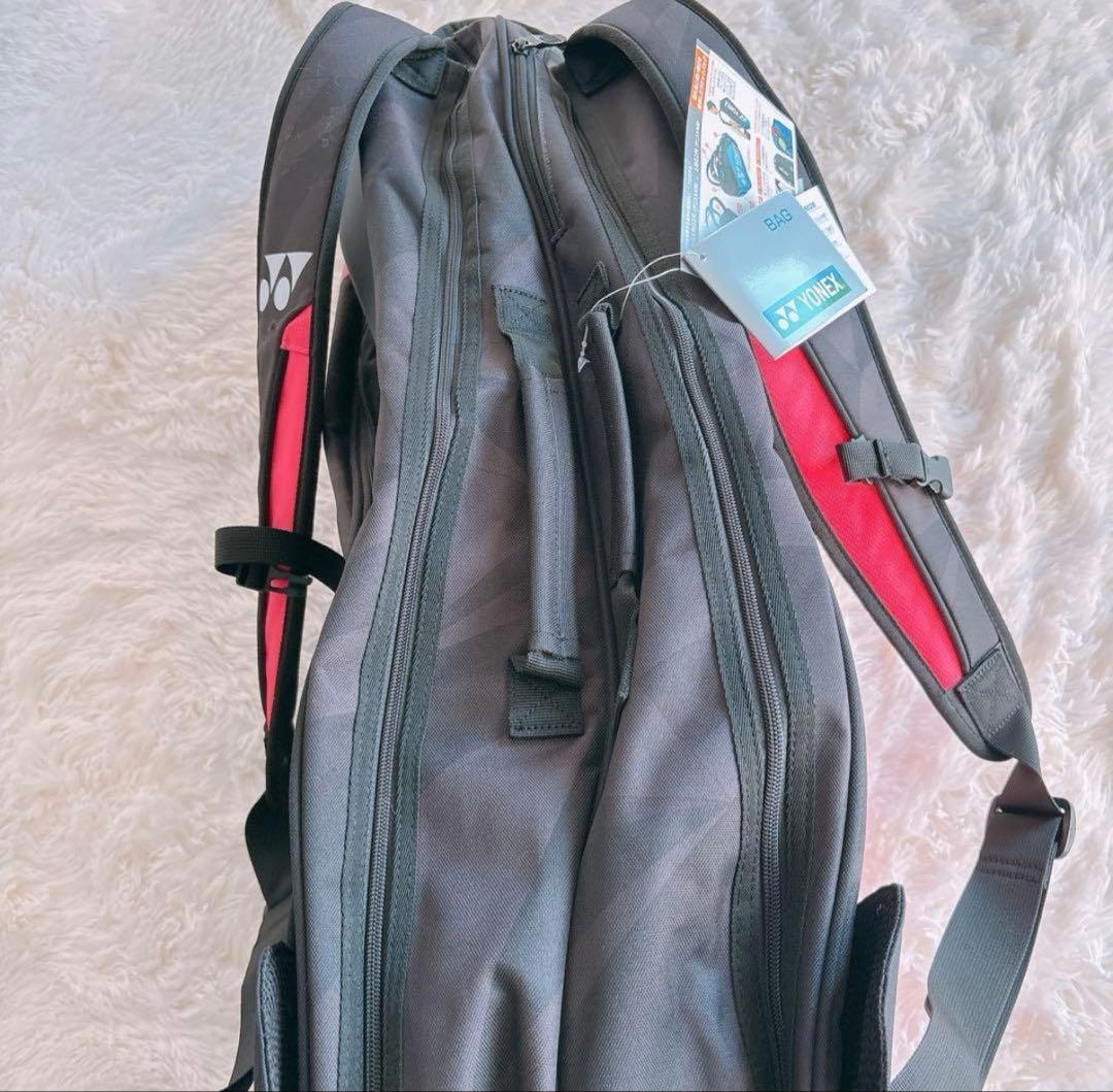 YONEX ラケットバッグ6 リュック付　BAG1802R
