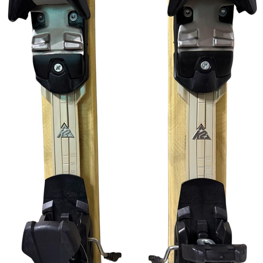 【K2】T:NINE スキー板　ビンディング付き　153cm