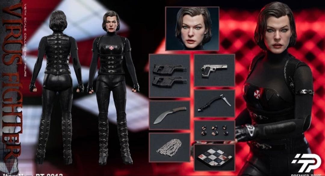 Premier Toys 1/6 アクションフィギュア ウイルスファイター