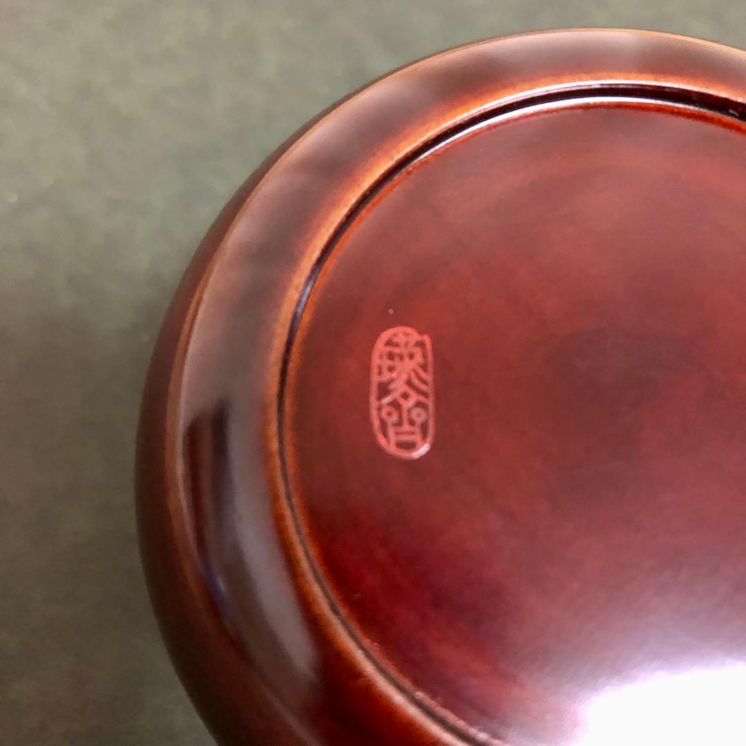 和田瑾斎 蜻蛉蒔絵平棗 共箱 茶道具 勝ち虫 豊穣の象徴