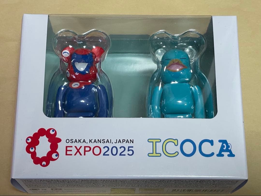 大阪関西万博ミャクミャクICOCA 万博 ベアブリックBE@RBRICK 限定品