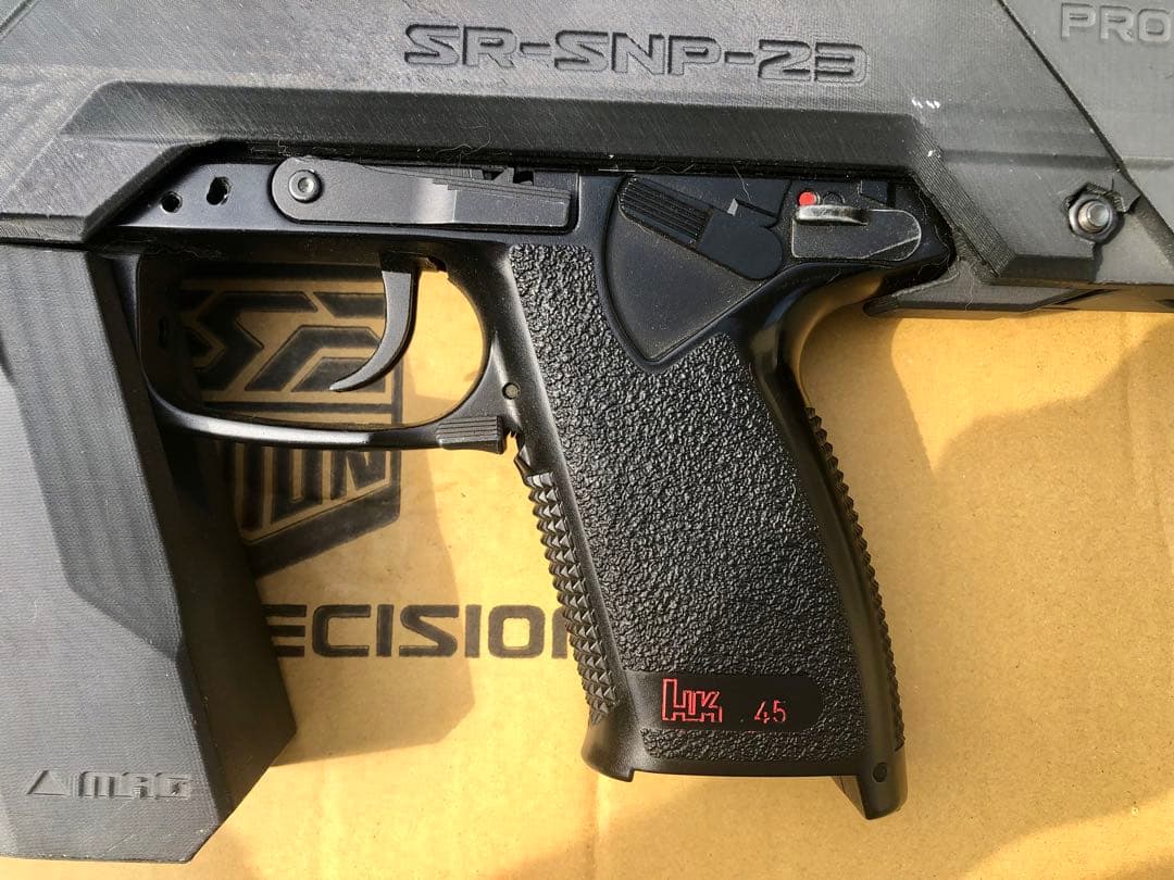 東京マルイ　固定ガスガン　ソーコムmk23 SRU外装コンバージョンキット組込