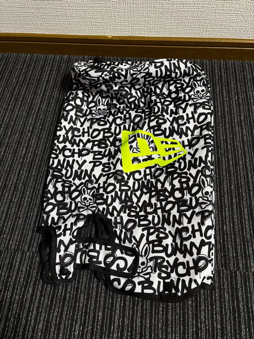 美品　ニューエラ×サイコバニーコラボキャディバッグ