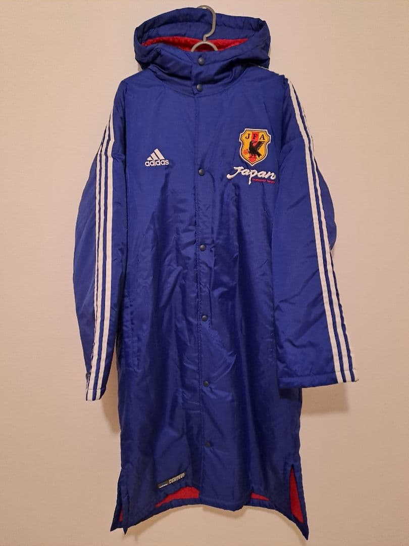 adidas 日本代表 ベンチコート 裏毛防寒コート