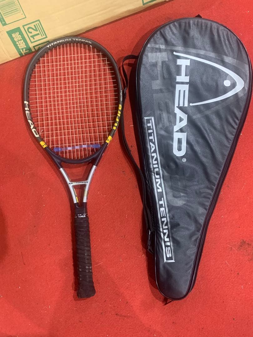 HEAD Titanium Tennis ラケット ケース付き