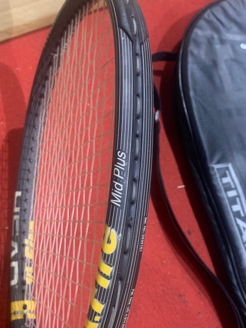 HEAD Titanium Tennis ラケット ケース付き
