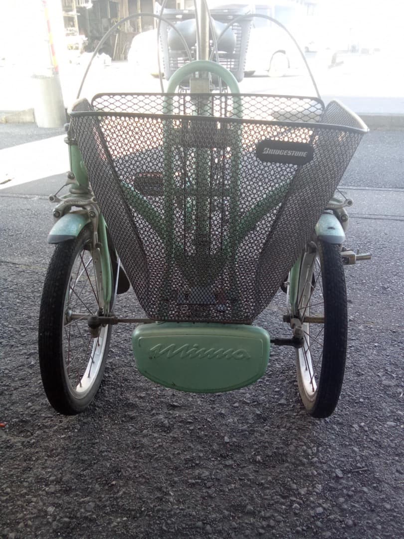 BRIDGESTONEの三輪自転車「mima」
