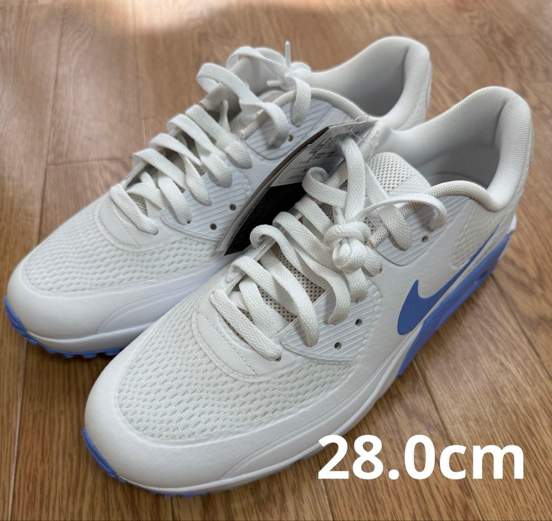 【美品】NIKE Air Max 90Gホワイト/ブルー シューズ