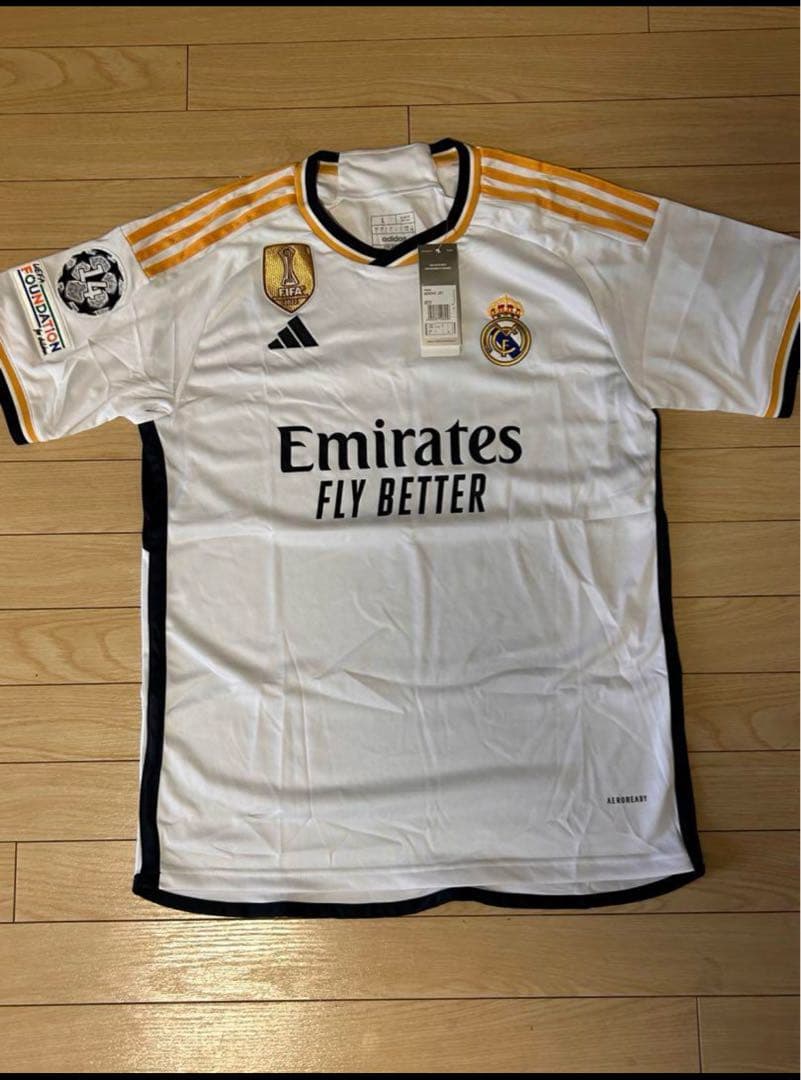 RealMadridレアルマドリード ユニフォーム2枚セットロナウド&ベリンガム