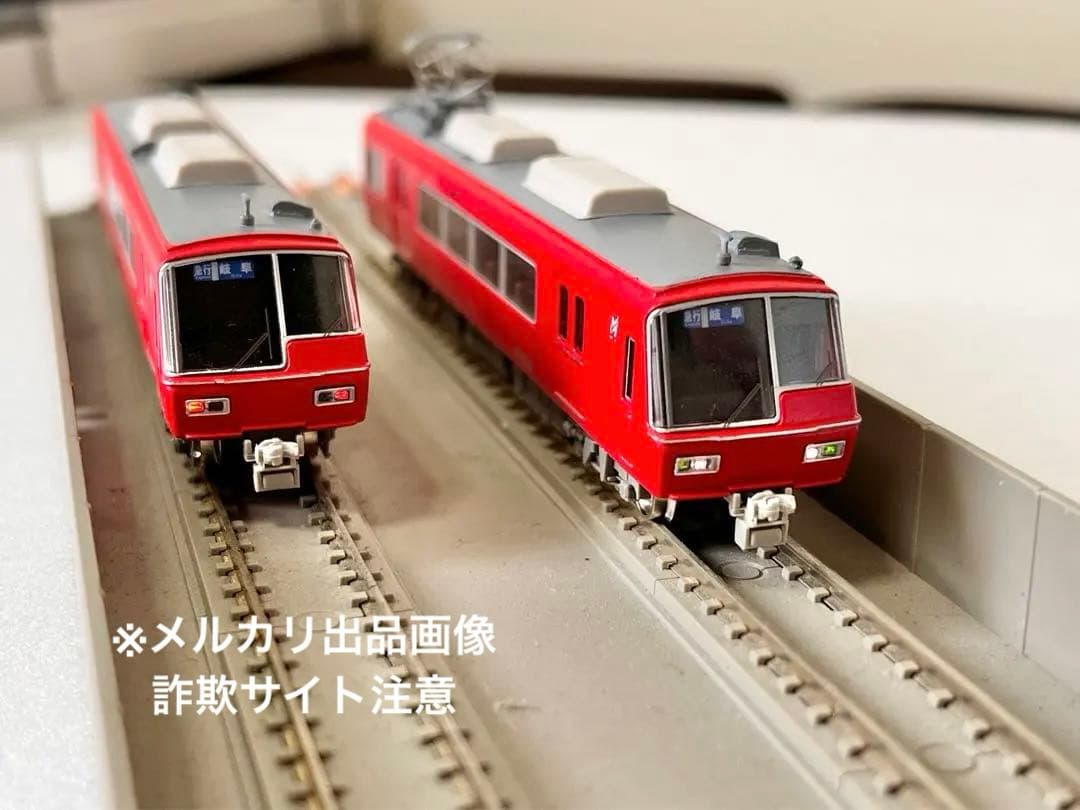 名鉄5600系 GM名鉄5700系改造 切り継ぎ加工 床下機器再現 屋根再現