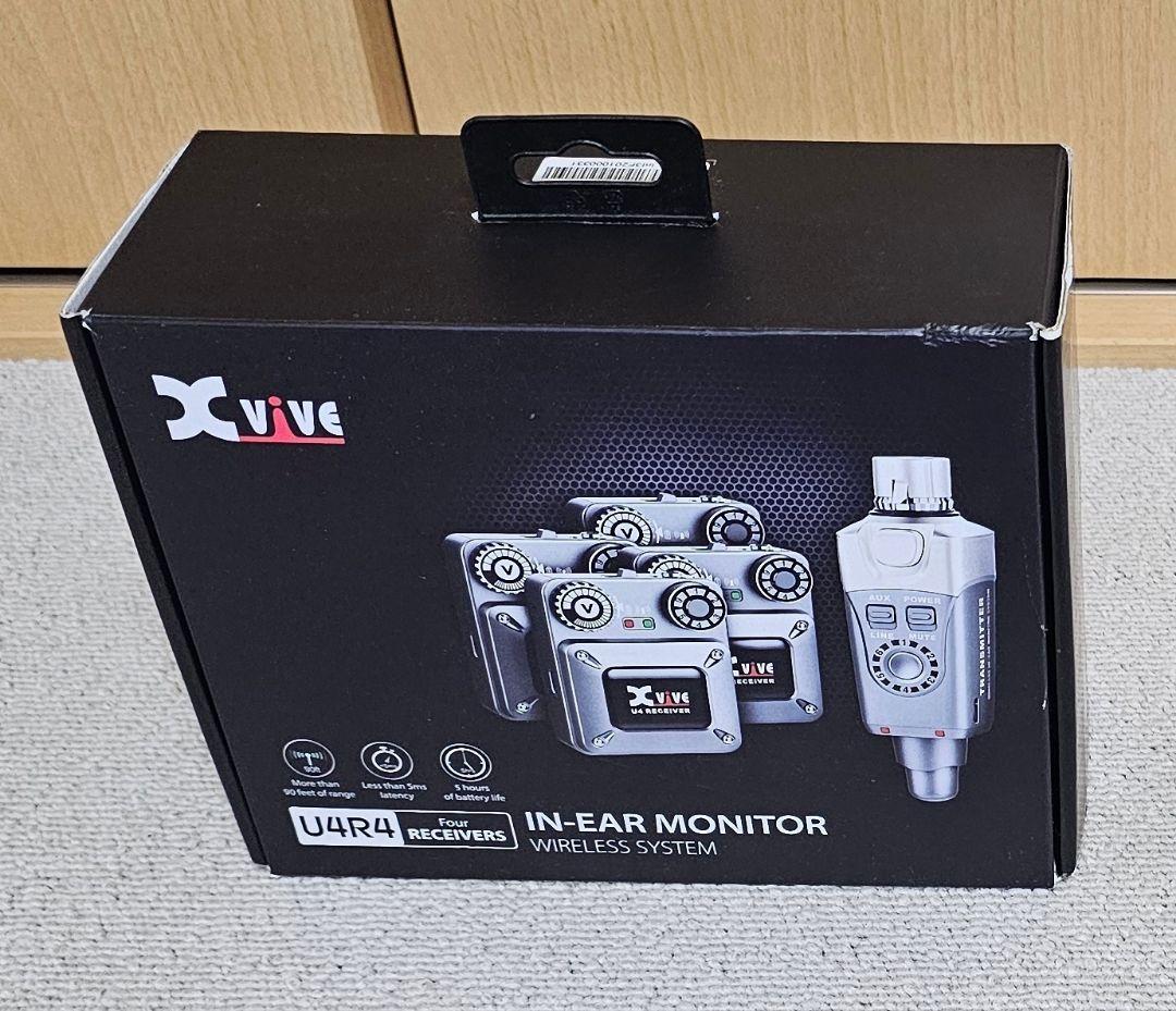 【中古美品】Xvive U4R4 ワイヤレスインイヤーモニター イヤモニ