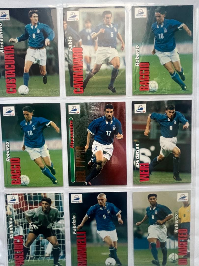 フランスワールドカップ1998カード81枚