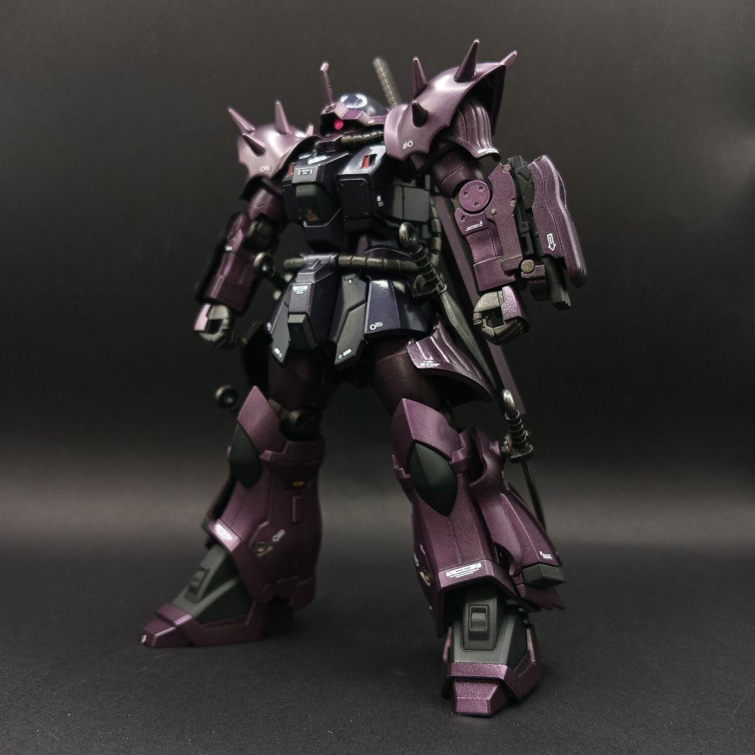 HGUC 1/144イフリートナハトつや消しキャンディ全塗装完成品自作エフェクト
