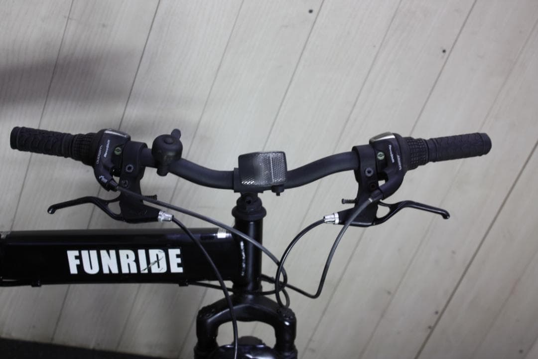 FUNRIDE 折りたたみ自転車 26インチ ブラック
