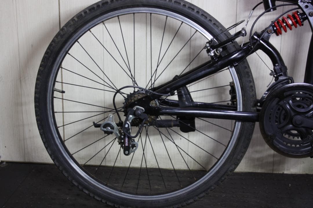 FUNRIDE 折りたたみ自転車 26インチ ブラック