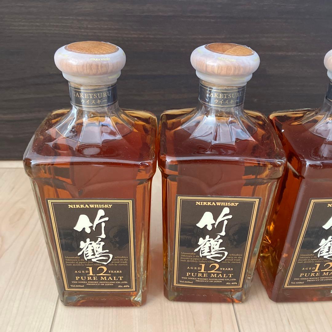 NIKKA WHISKY 竹鶴 12年 ピュアモルト 6本セット