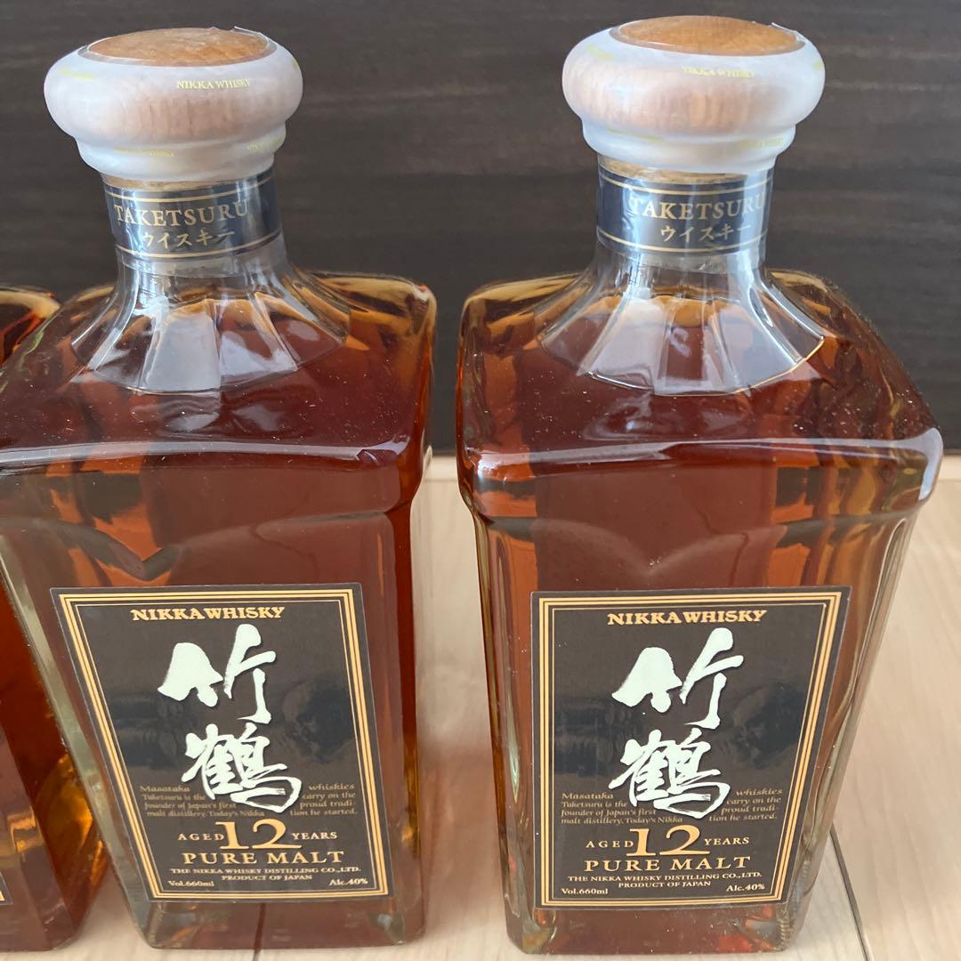 NIKKA WHISKY 竹鶴 12年 ピュアモルト 6本セット