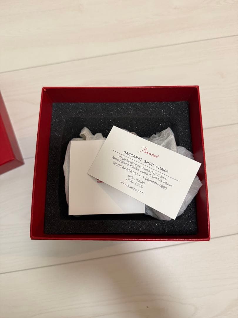 BACCARAT バカラ　花瓶　新品