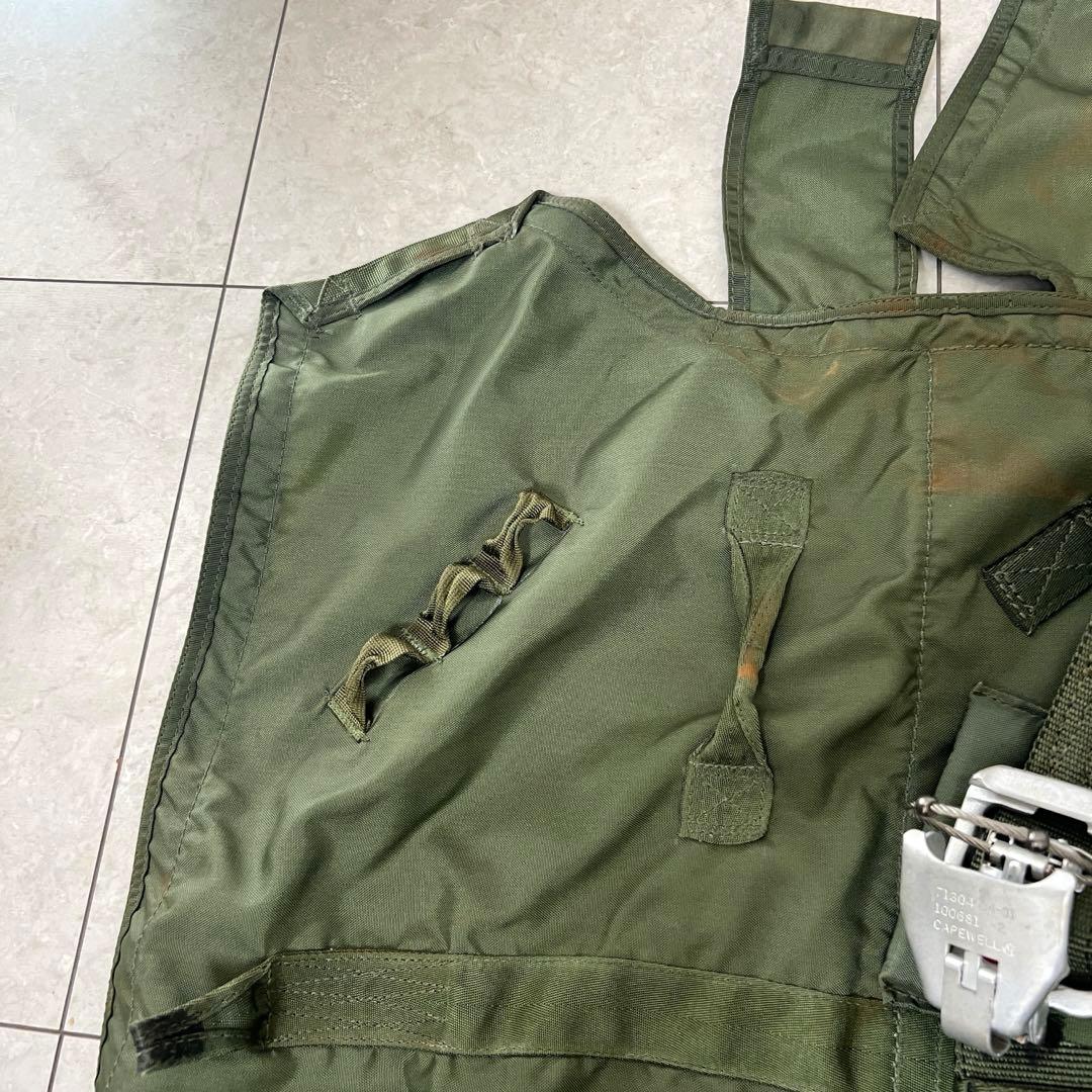 米軍実物 パラシュートハーネス IRVIN AEROSPACE 2004年製