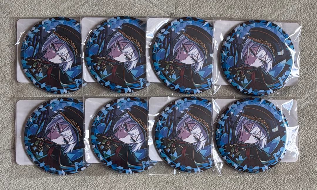 モンスト アネモネ 缶バッジ 8点