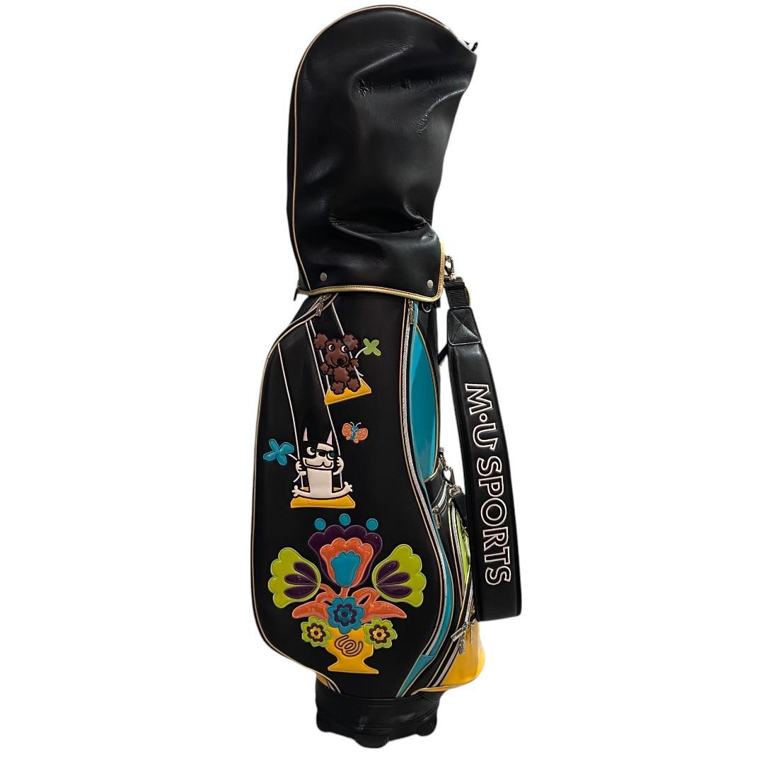 MU SPORTS エムユースポーツ ゴルフクラブ付き キャディバッグ 5分割