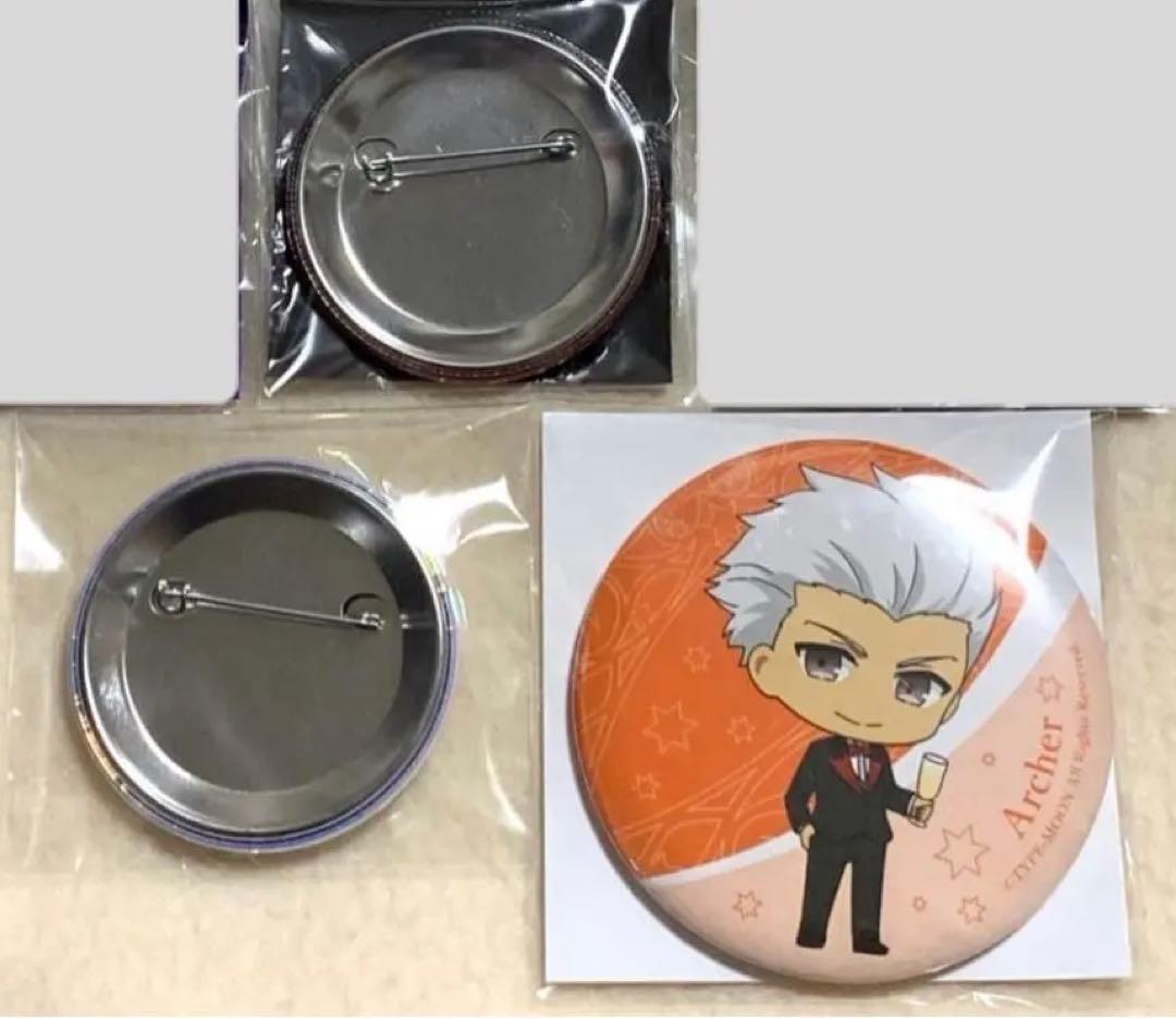 fate アーチャー 3個セット HF バッジ 原画 エミヤ