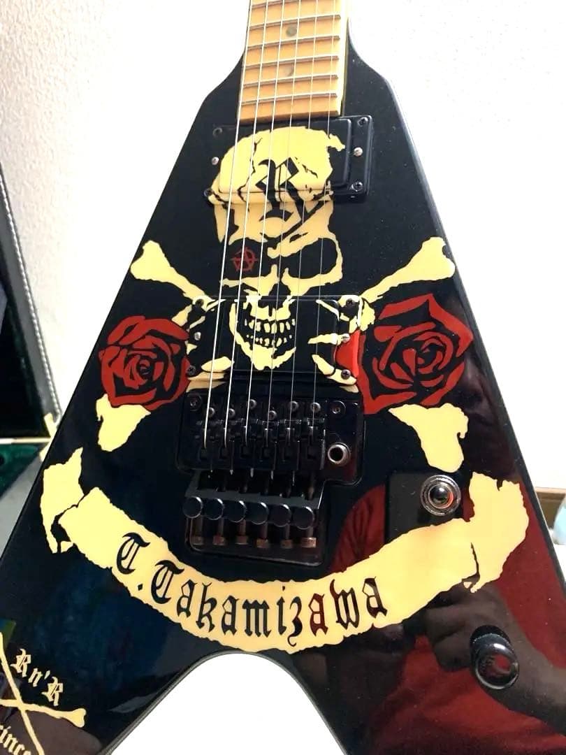 【未使用】フライングTV THE SKULL EDWARDS 高見沢モデル