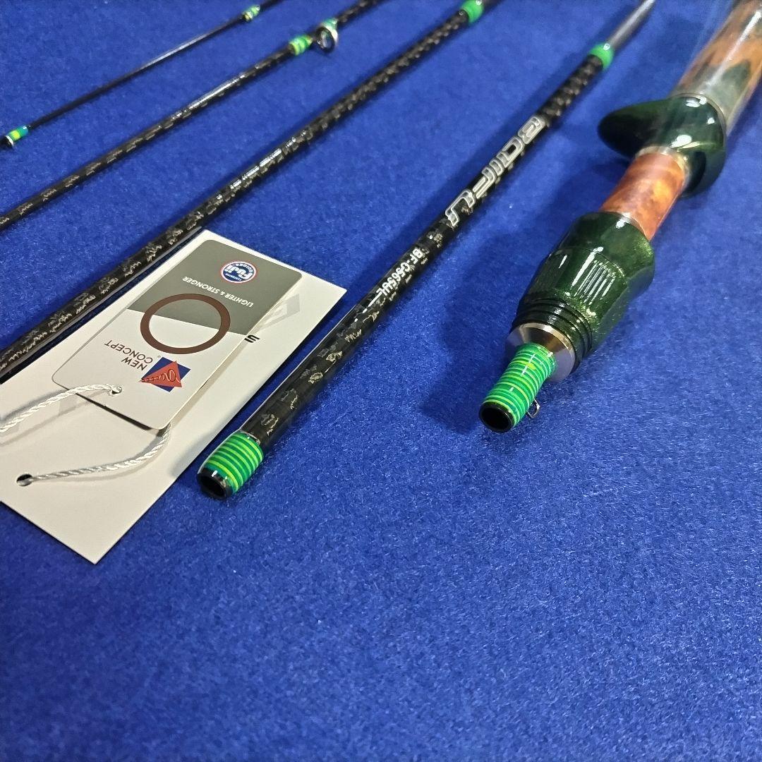 ロッドの長さが変えられるパックロッド 1.5mと1.7m ベイト 渓流 源流