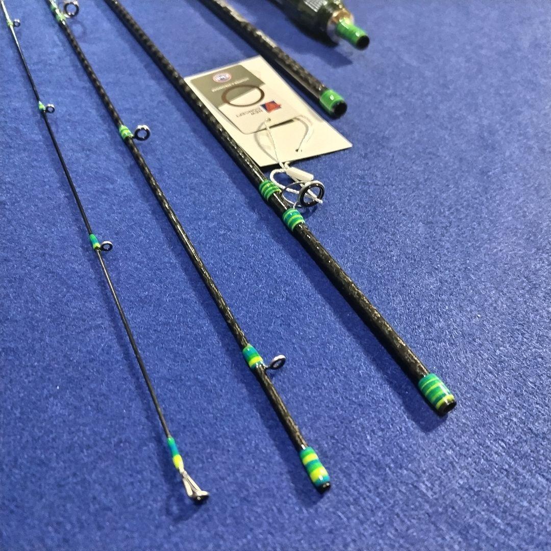 ロッドの長さが変えられるパックロッド 1.5mと1.7m ベイト 渓流 源流