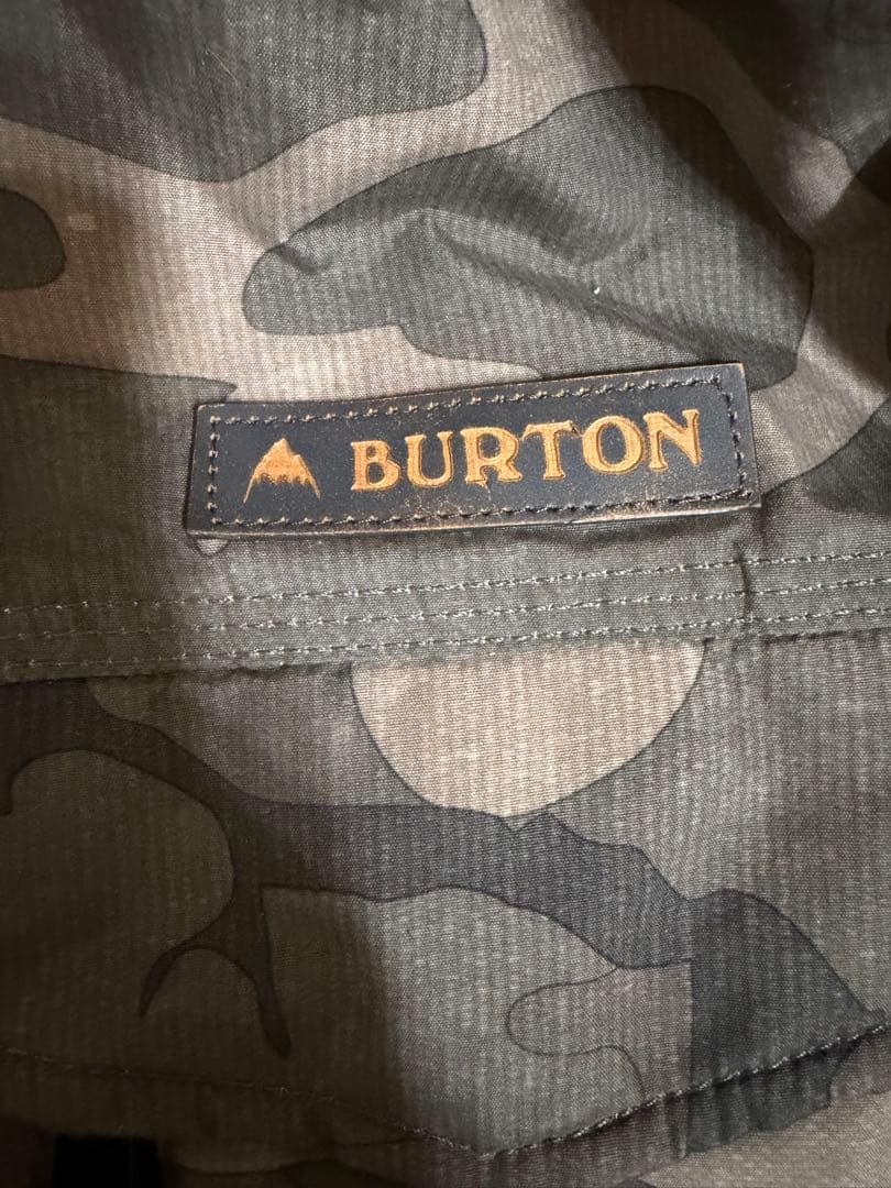 BURTON 迷彩 スノーボードウェア7点セット