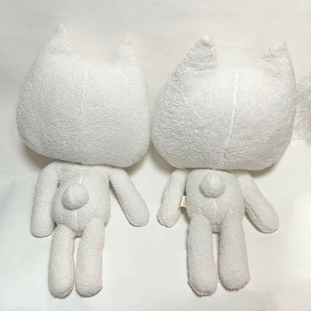 どこでもいっしょ 井上トロ 超BIG ぬいぐるみ タオル地 2個セット ジャンボ