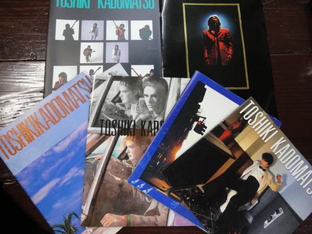 角松敏生　コンサートツアーパンフレット　入手困難セット