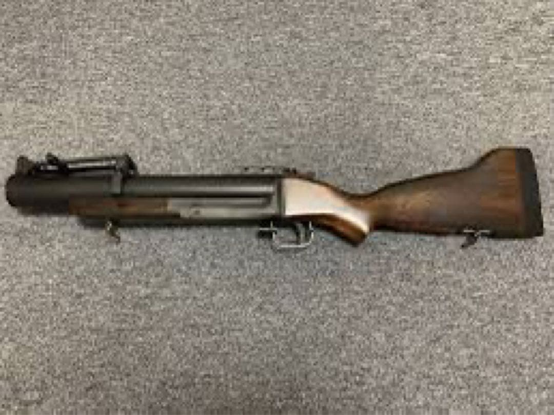 ガスガン 木製と金属製 モスカート付き