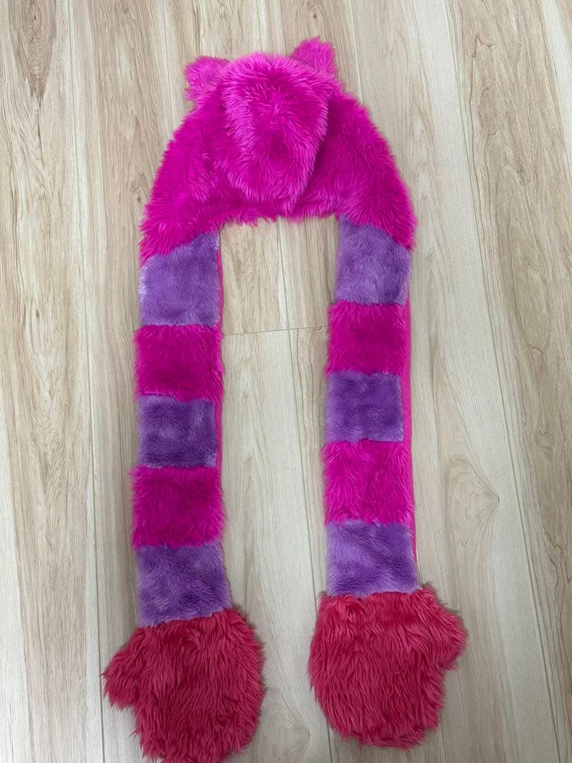 チシャ猫マフラーキャップ