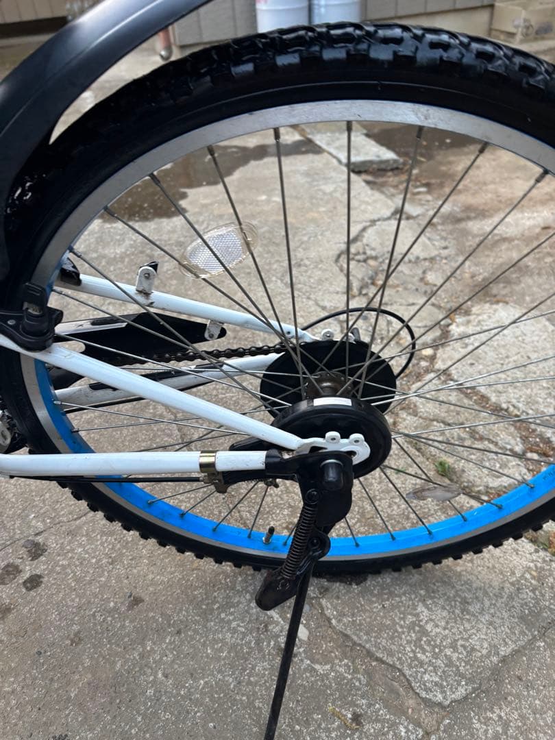 GOSPORT ジュニアスポーツ自転車 ホワイト/ブルー　26インチ