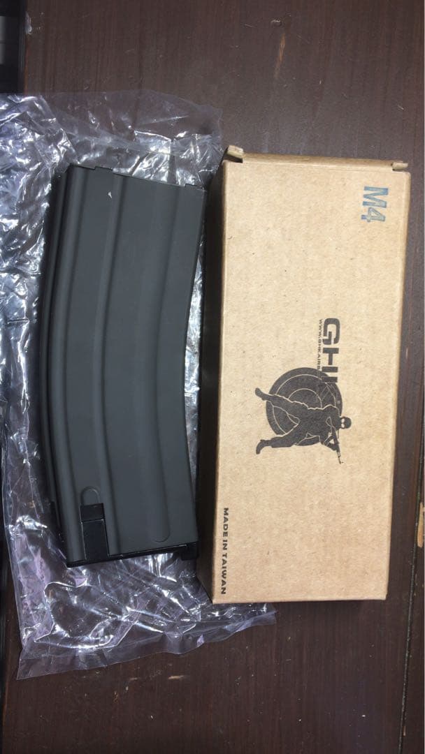 GHK M4 CO2 マガジン ブラック