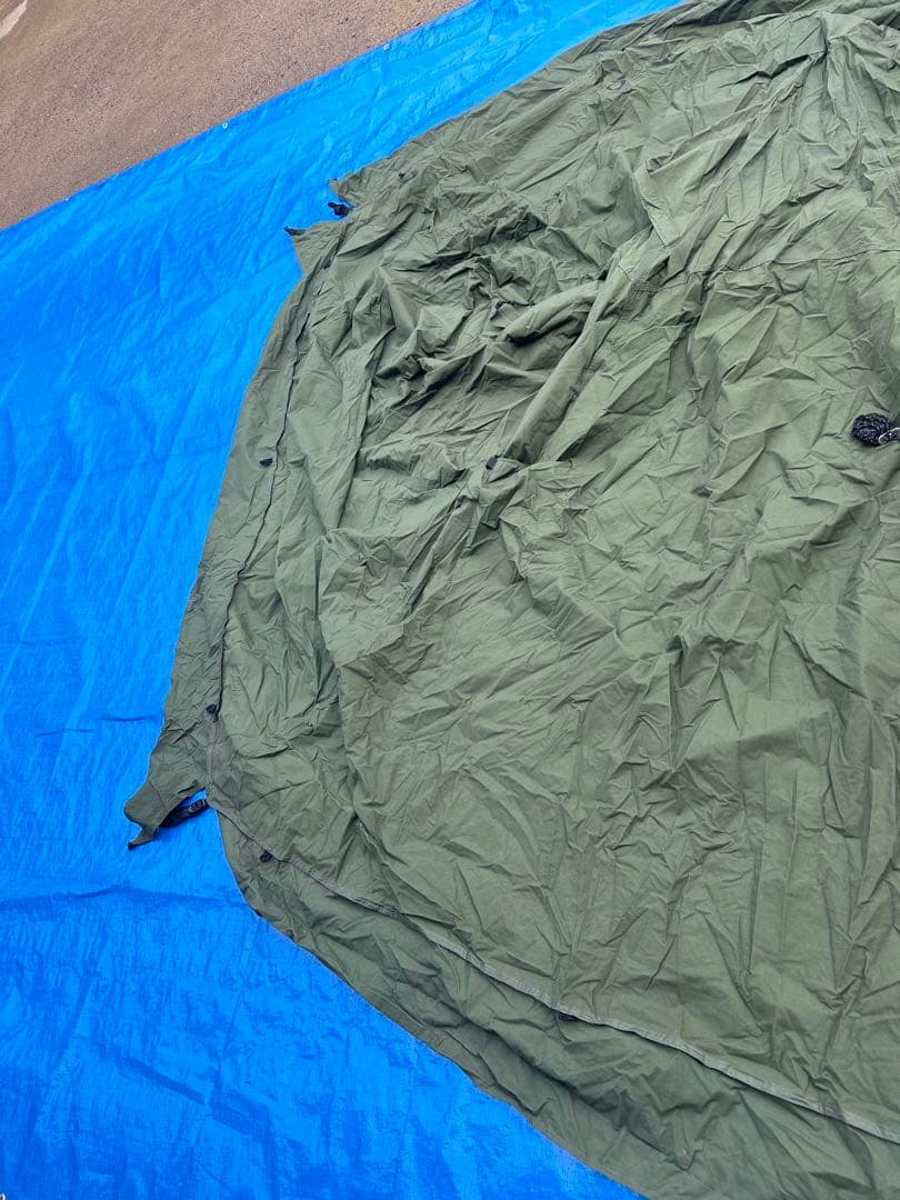 【美品】DOD ムシャテント T1-819 カーキ