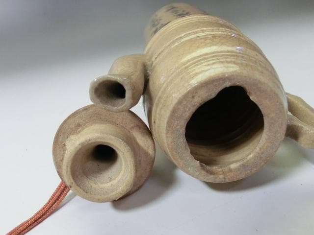 水差し■洛陽三條橋至 増田右エ門長盛造 奥 水注 水次 急須 茶器 桐箱 骨董■