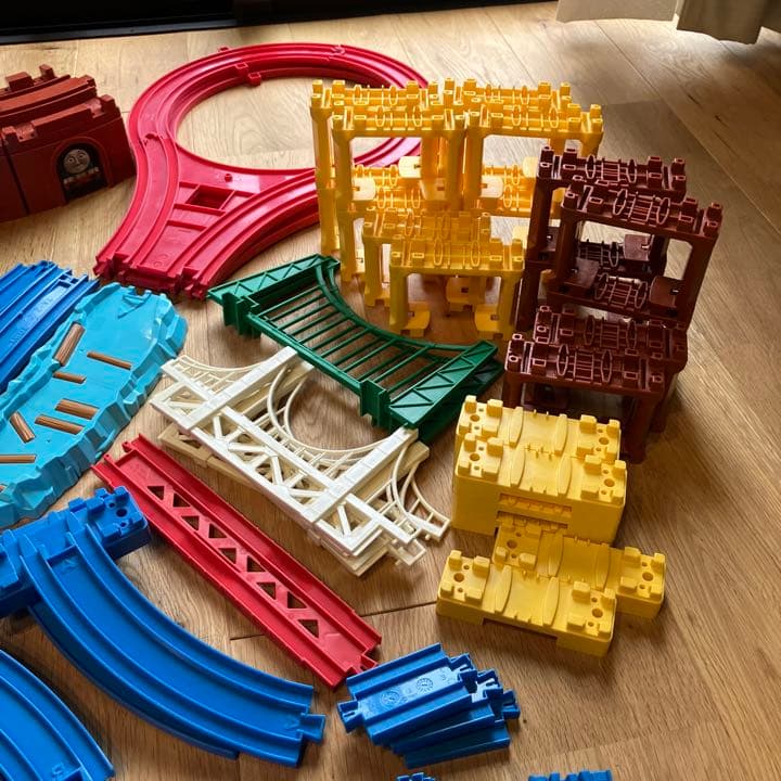 【まとめ売り】プラレール　レール車両セット