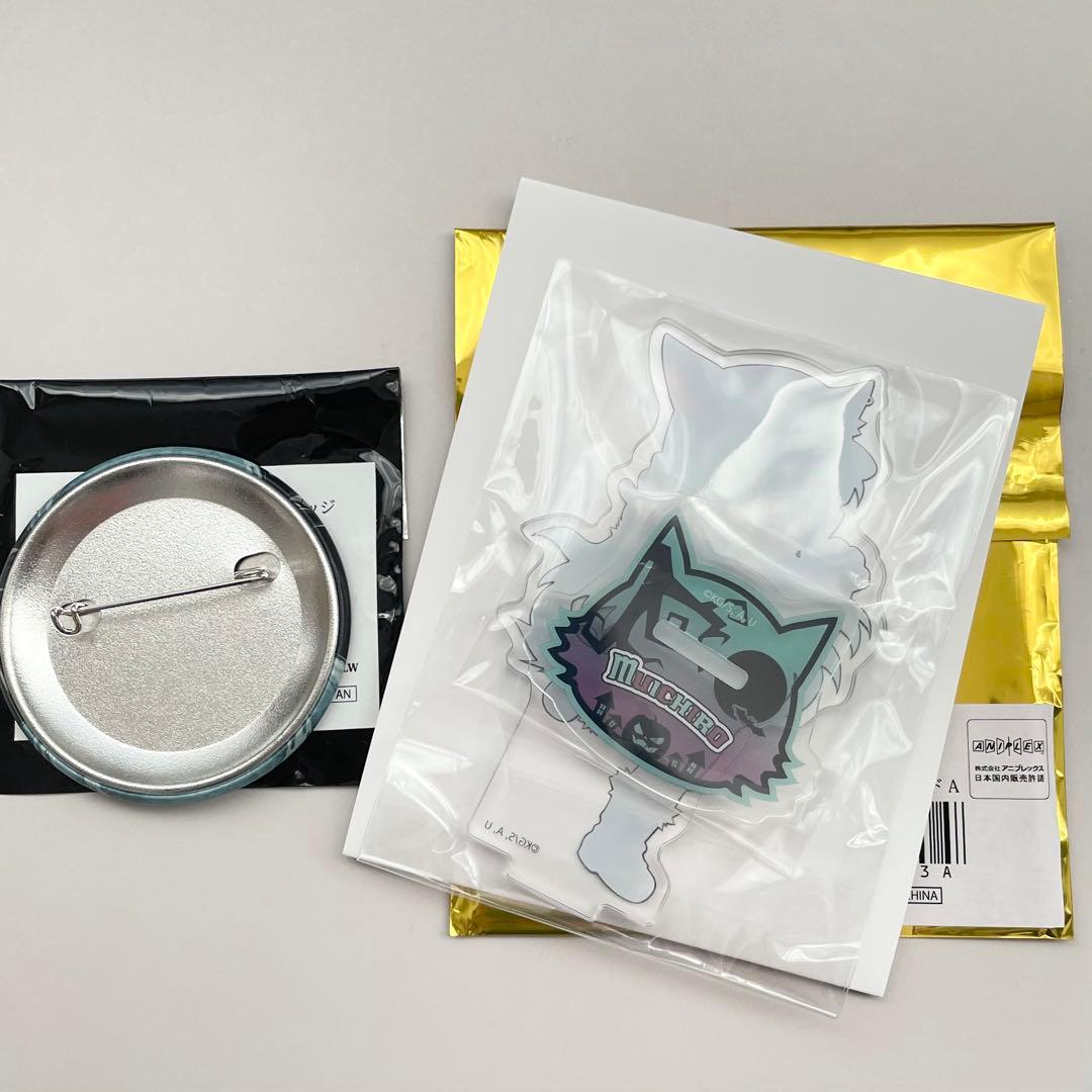 鬼滅の刃　ゆらふわ　ジオラマ アクリルスタンド　箔押しカード　柱展　缶バッジ