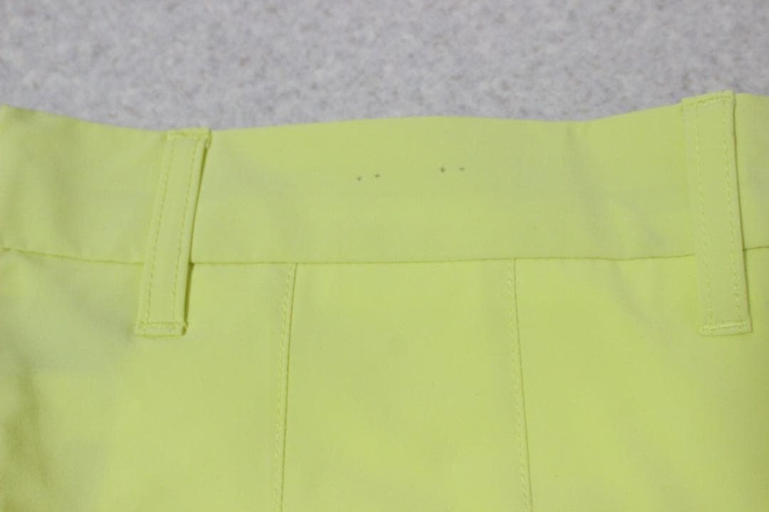 未使用品❗️J.LINDEBERG ストレッチ パンツ◆32インチ◆イエロー◆