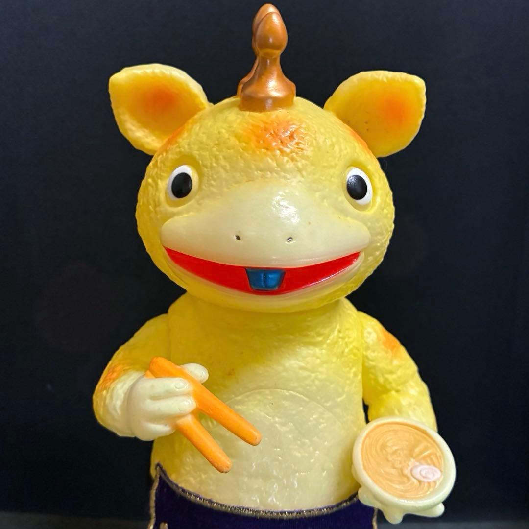 レア■ ブルマァク ラーメン ブースカ 蓄光 ソフビ 24cm