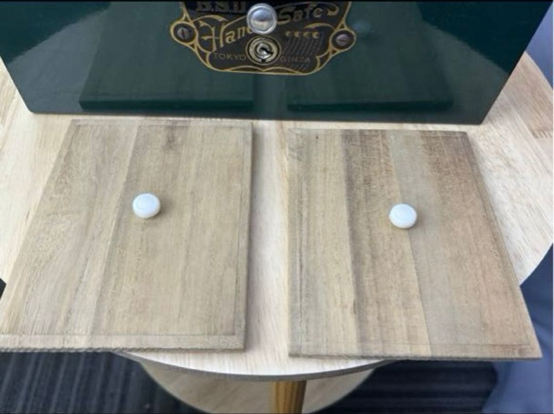 レトロ 手提げ金庫 BSD TOKYO GINZA HAND SAFE 文祥堂