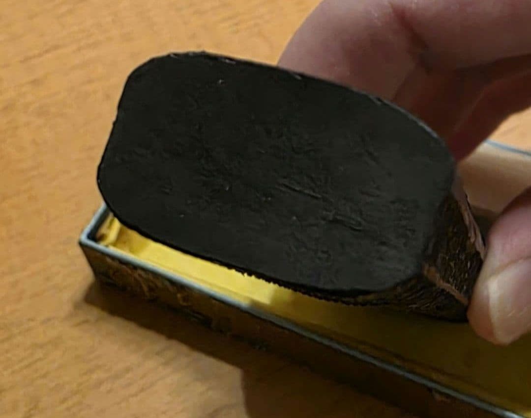 レア　周氏珍蔵　古墨　煙貢　書道