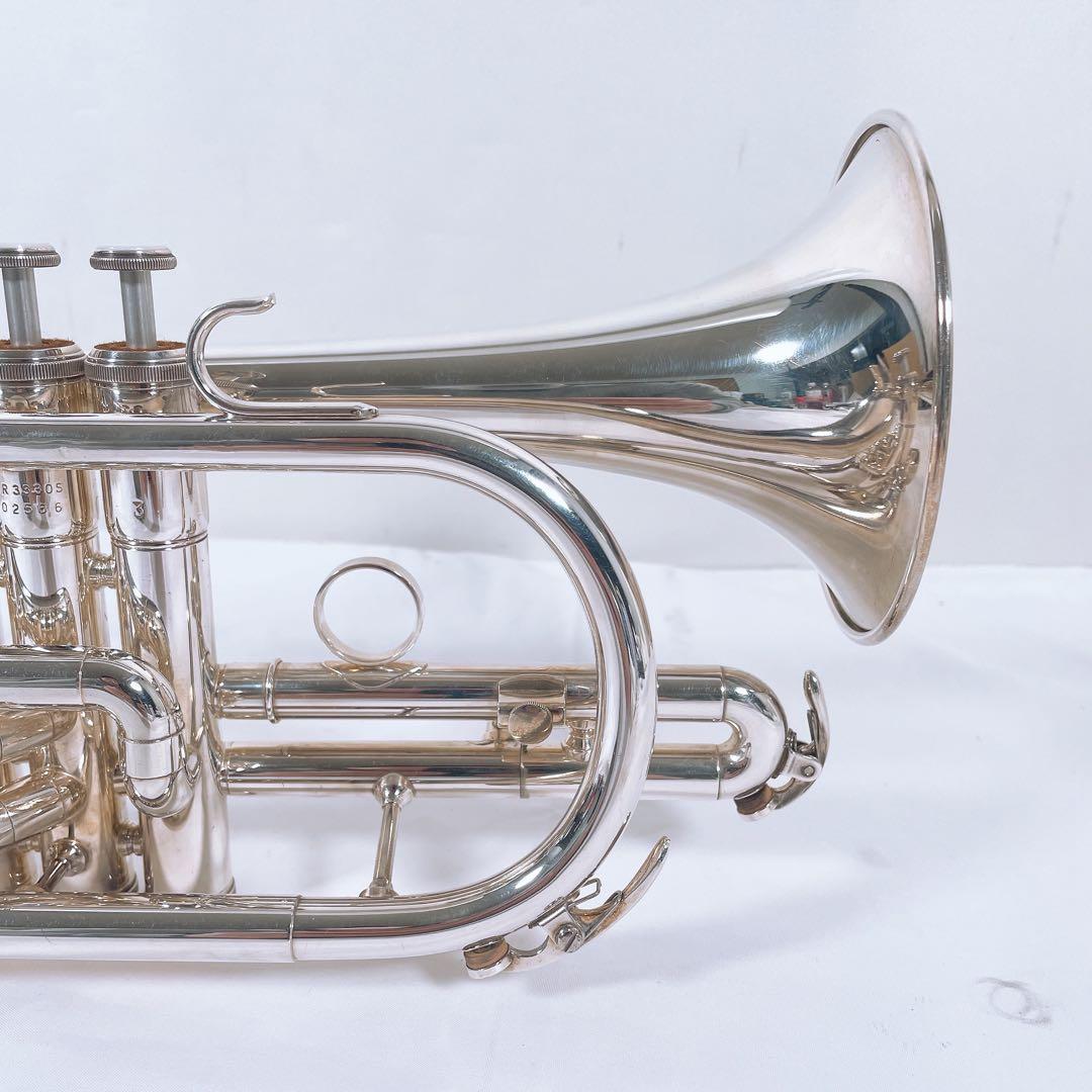 【美品】YAMAHA YCR-3330S シルバーコルネット