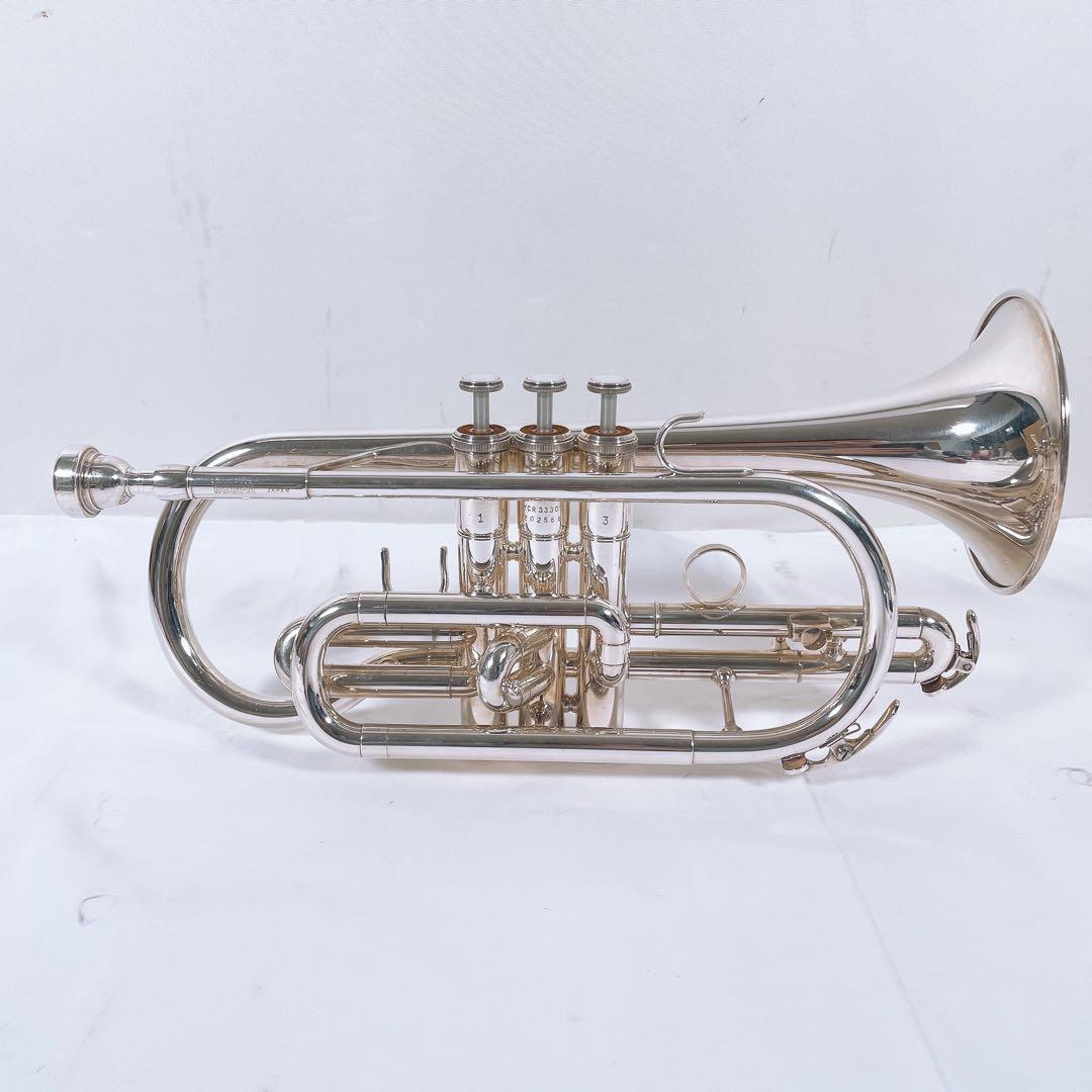 【美品】YAMAHA YCR-3330S シルバーコルネット