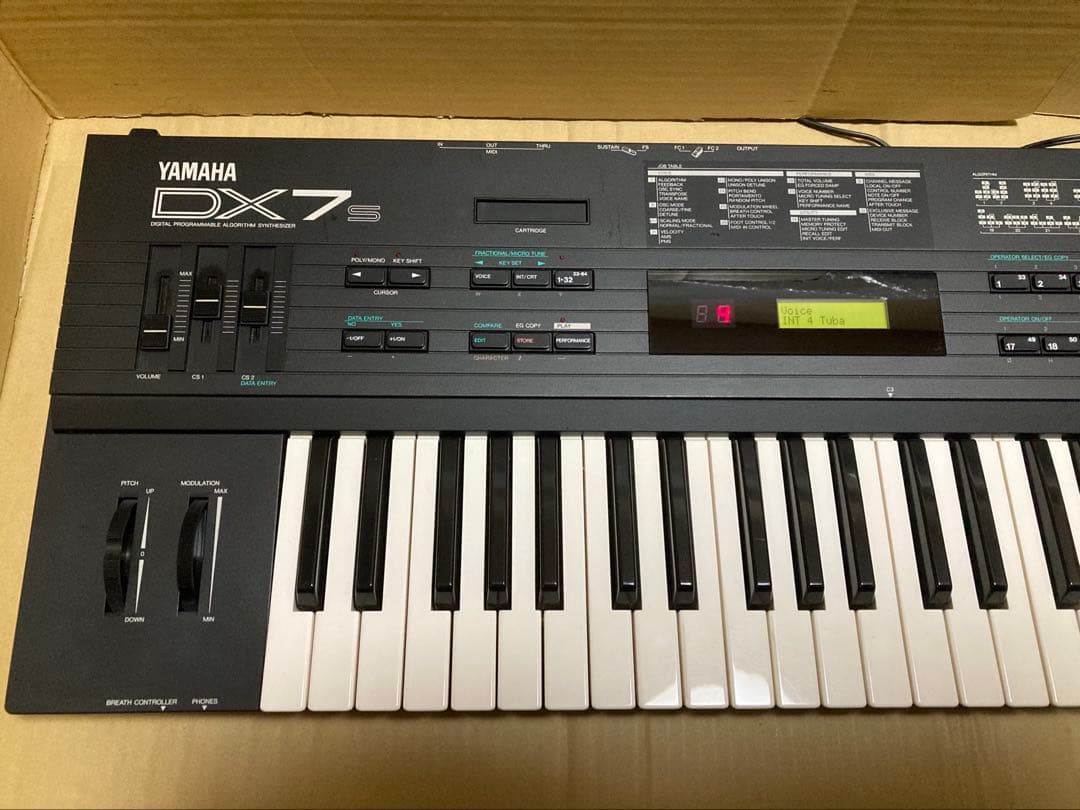 YAMAHA DX7s シンセサイザー キーボード ヤマハ 0712②