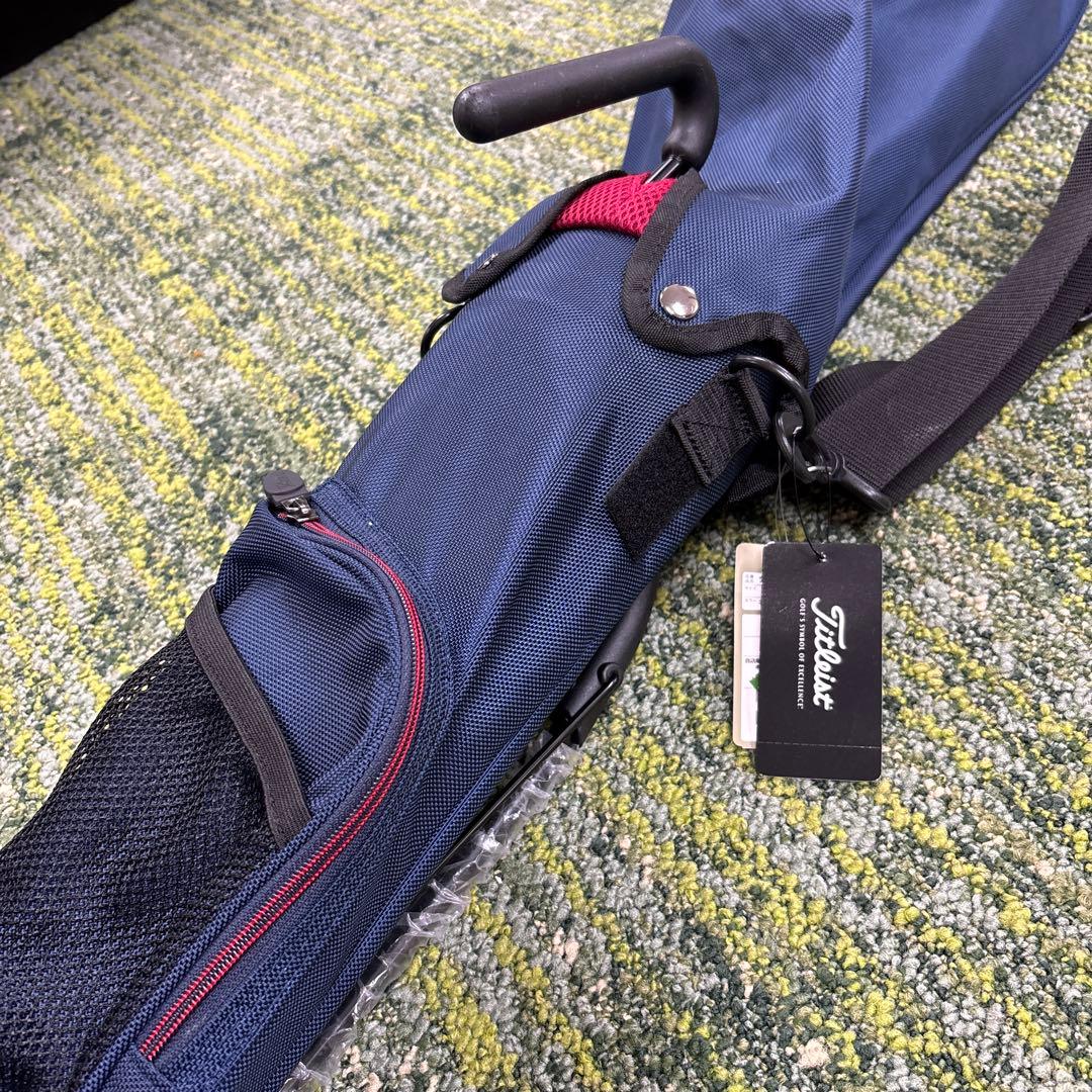 h*y様 未使用美品Titleist ゴルフバッグ ネイビー　タグ付き